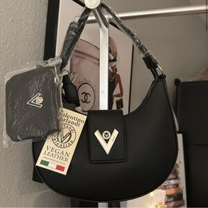 Valentino Orlandi Crescent shape shoulder Bag